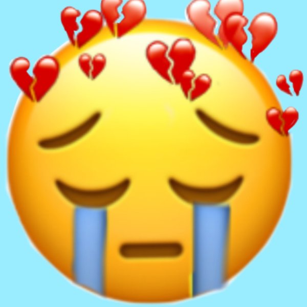 Смайлик плачет