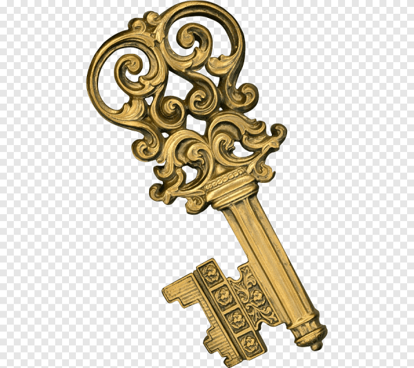 Красивый сказочный ключик