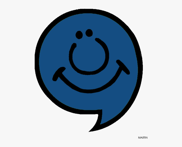 Запятая мультяшная