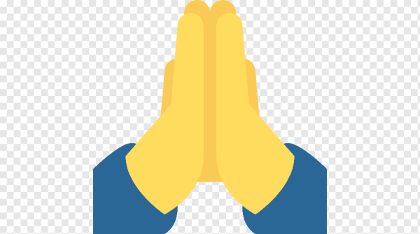 Смайл молящегося человека