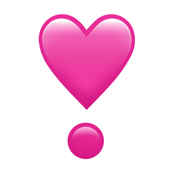 Смайлик сердце