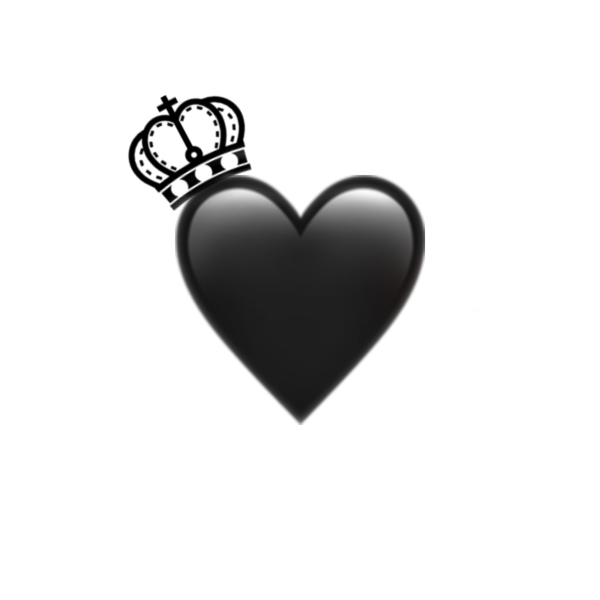 Маленькое черное сердечко