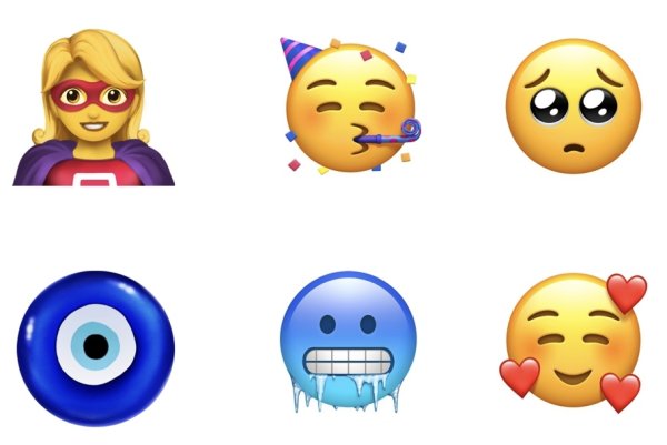 Смайлики Apple эмодзи