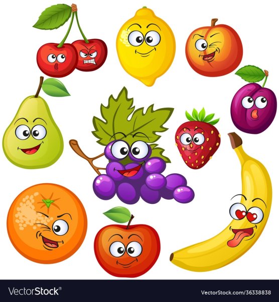 Фрукты с глазками