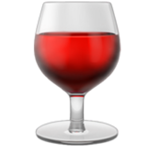 ЭМОДЖИ бокал вина