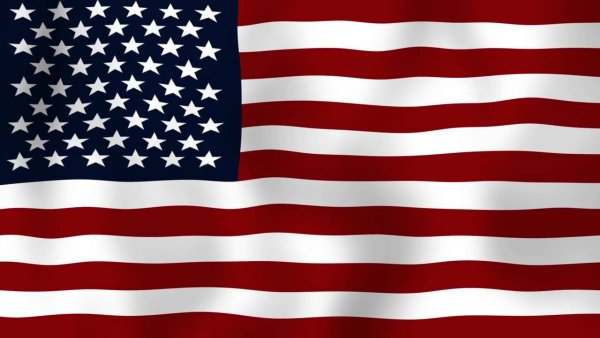 Американский флаг логотип