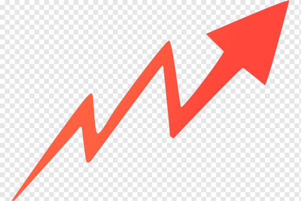 Стрелка вверх Stonks