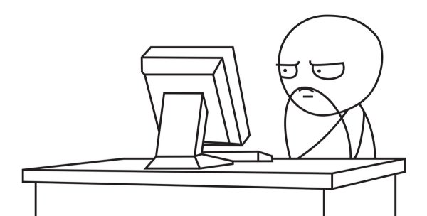 Мем за компом