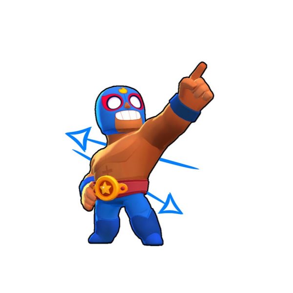 Эль Примо на прозрачном фоне