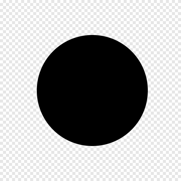 Черный кружок