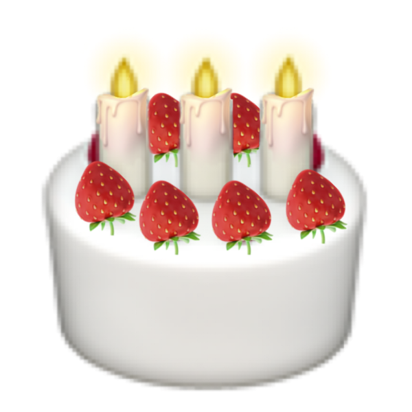 Эмодзи торт