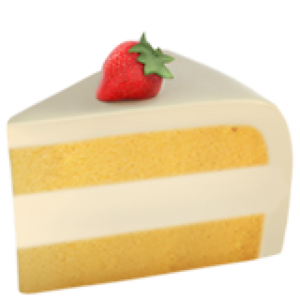 Кусочек торта ЭМОДЖИ