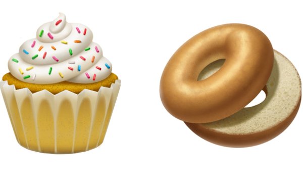 Пирожное смайлик