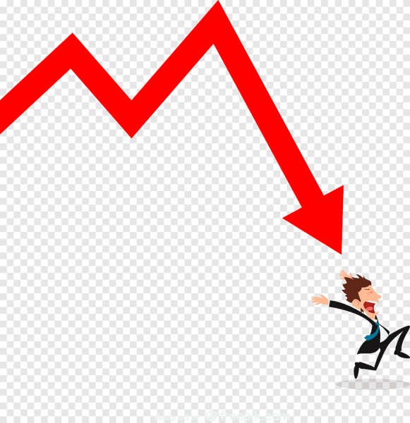 Стрелочка падения