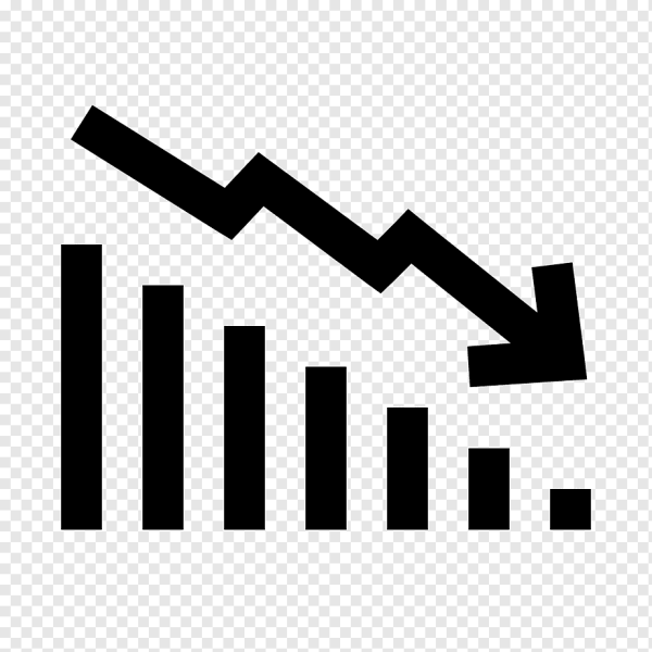 Экономический спад иконка