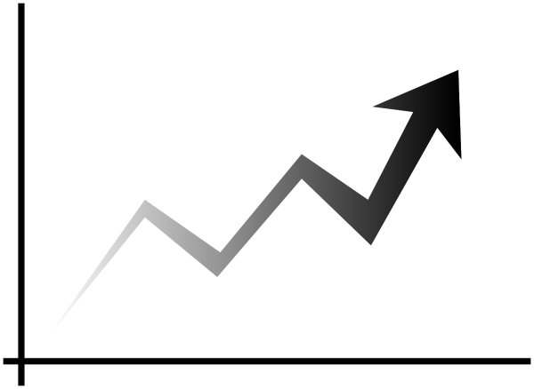 График стрелка вверх