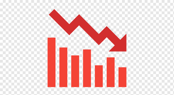 Стрелка вниз экономика