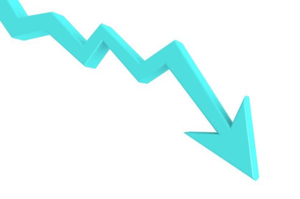 Стрелка Графика вниз