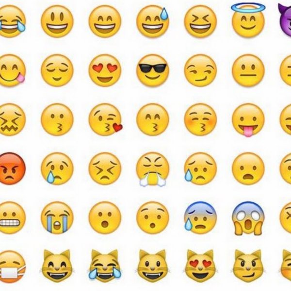 Смайлы айфона для распечатки