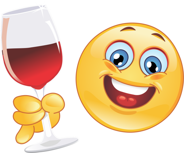 Смайлики с выпивкой