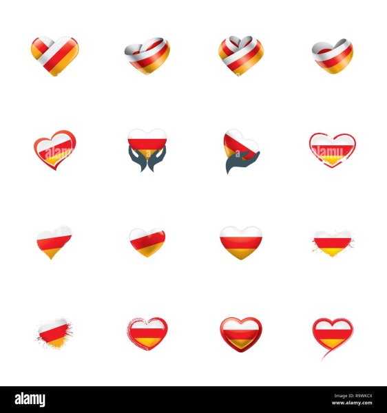 Флаг Северной Осетии смайлик