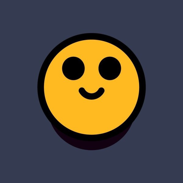 Улыбающийся смайлик Браво старс