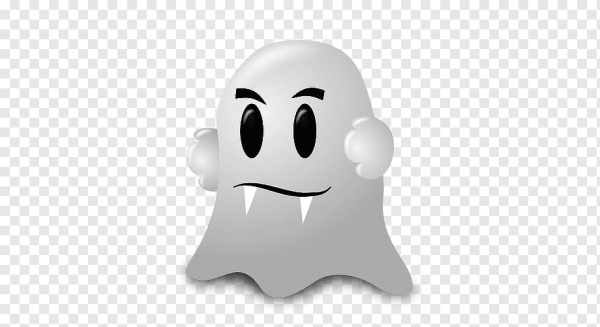 Эмодзи приведение грустный