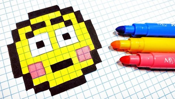 ЭМОДЖИ по клеточкам