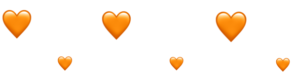 Жёлтые сердечки над головой