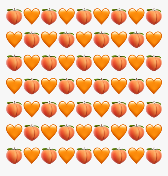 Сердечки (оранжевые)