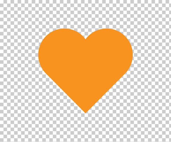 Significado del corazón naranja