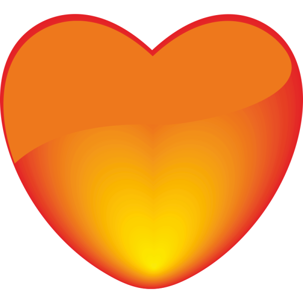 Сердечки (желтые)