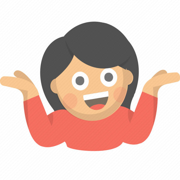 Эмодзи человек с поднятой рукой