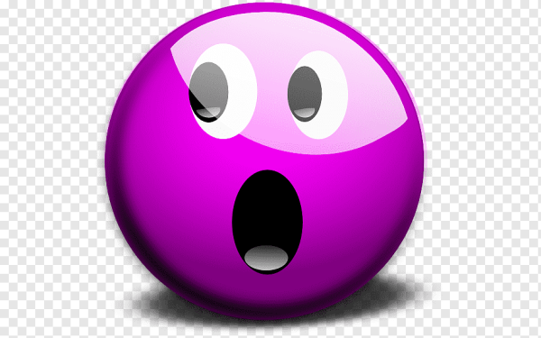 Значок смайлик. Розовый