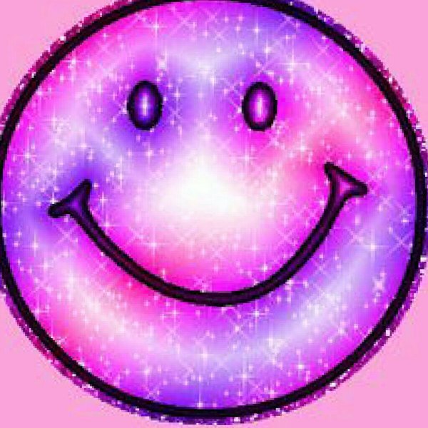 Фиолетовый смайлик