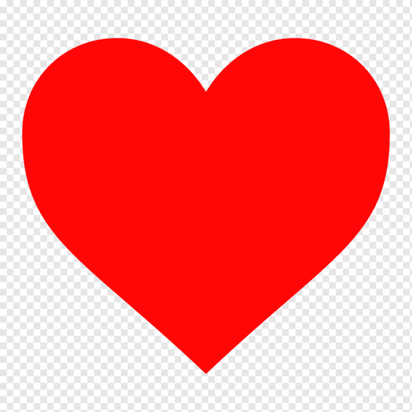 Сердечки красного цвета