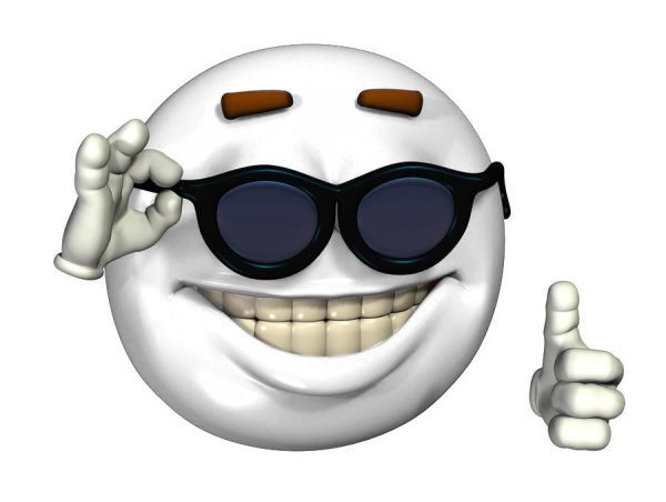 Смайлик в очках