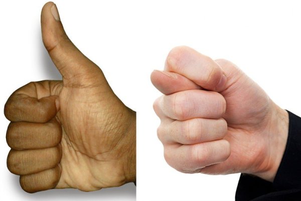 Огромный кукиш