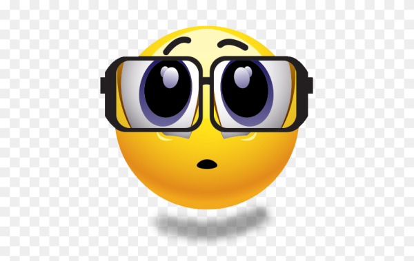 Смайлик в чёрных очках