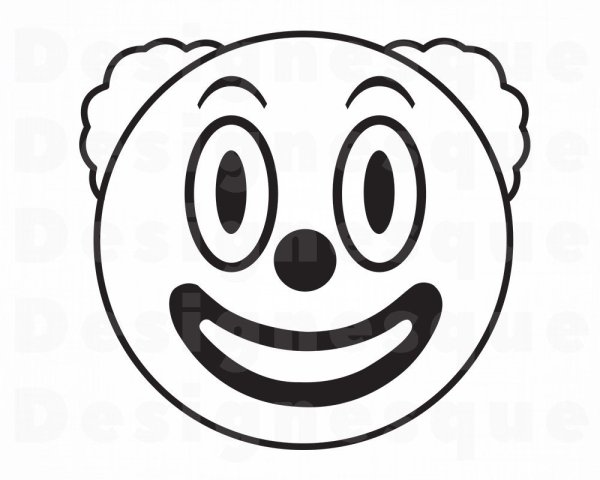 Эмодзи для дискорда клоун