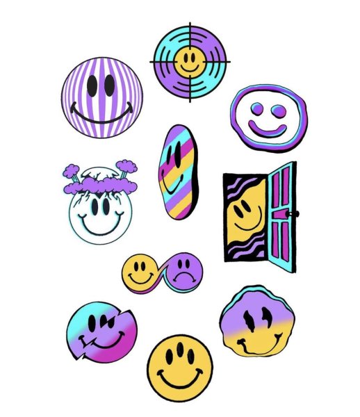 Наклейки инди КИД Пинтерест