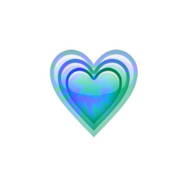 Сердце эмодзи на прозрачном фоне