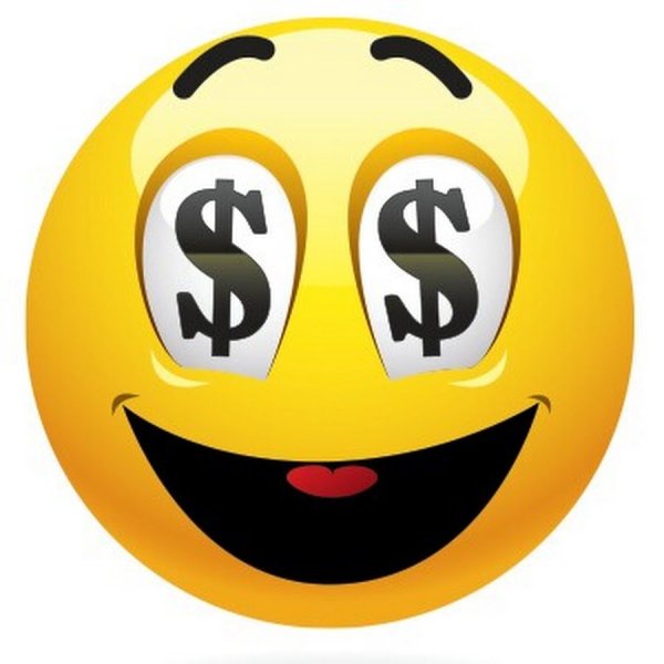 Смайлик деньги
