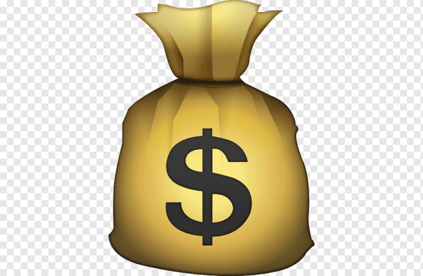 Смайл с долларами в глазах