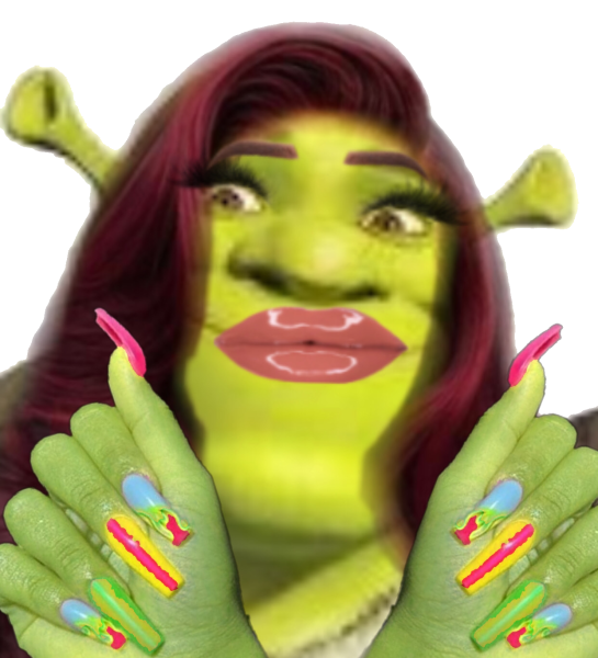 Ногти Шрека