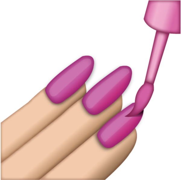 Ногти со смайликами