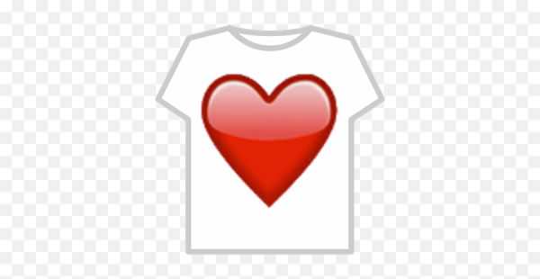 Смайлик сердце на белом фоне