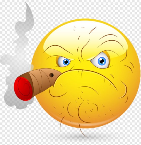 Смайлик курильщика