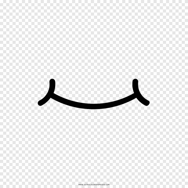 Улыбка без фона простая