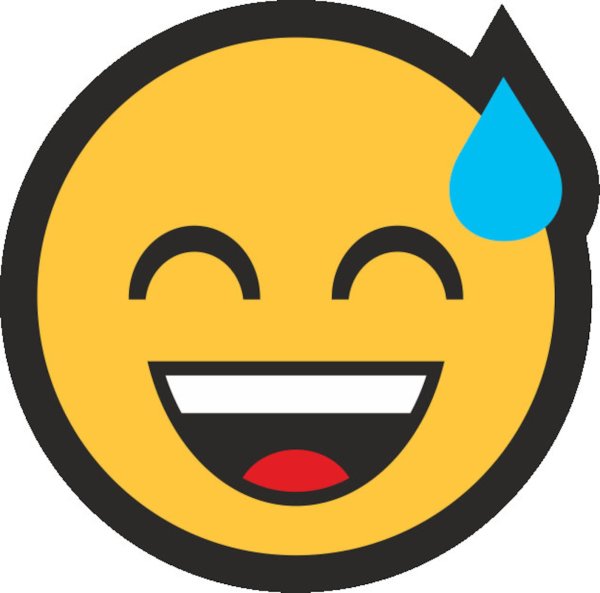 Нервный смешок эмодзи